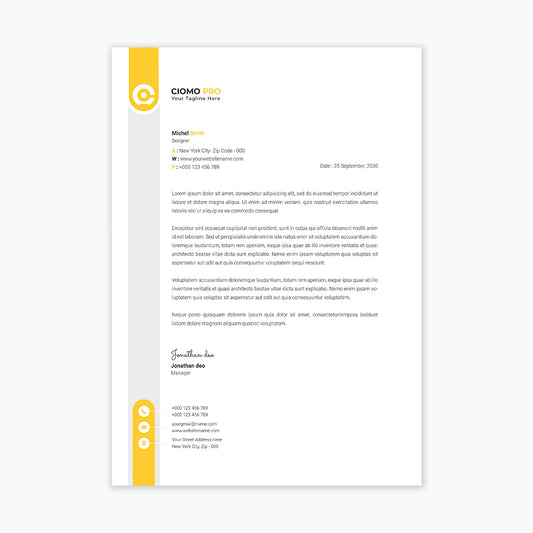 BUY MODERN LINES LETTERHEAD IN QATAR | HOME DELIVERY ON ALL ORDERS ALL OVER QATAR FROM BRANDSCAPE.SHOP