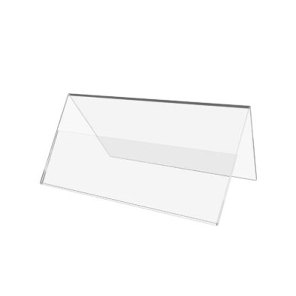 BUY ACRYLIC DOUBLE-SIDE TENT CARD IN QATAR | HOME DELIVERY ON ALL ORDERS ALL OVER QATAR FROM BRANDSCAPE.SHOP