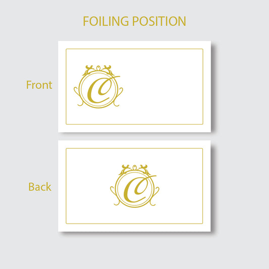 BUY BLACK & GOLD FOIL PREMIUM BUSINESS CARD IN QATAR | HOME DELIVERY ON ALL ORDERS ALL OVER QATAR FROM BRANDSCAPE.SHOP