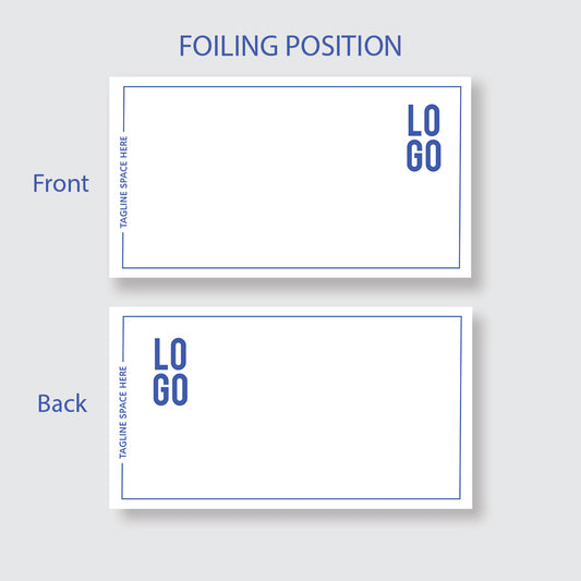 BUY BLUE FOIL TEXTURED PREMIUM BUSINESS CARD IN QATAR | HOME DELIVERY ON ALL ORDERS ALL OVER QATAR FROM BRANDSCAPE.SHOP