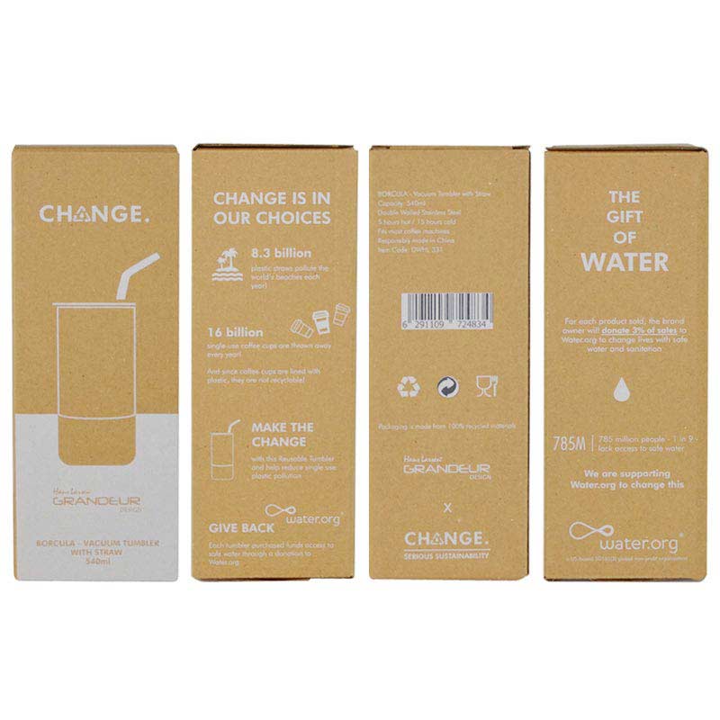 BUY STAINLESS-STEEL BLACK TUMBLER WITH REUSABLE STRAW IN QATAR | HOME DELIVERY ON ALL ORDERS ALL OVER QATAR FROM BRANDSCAPE.SHOP