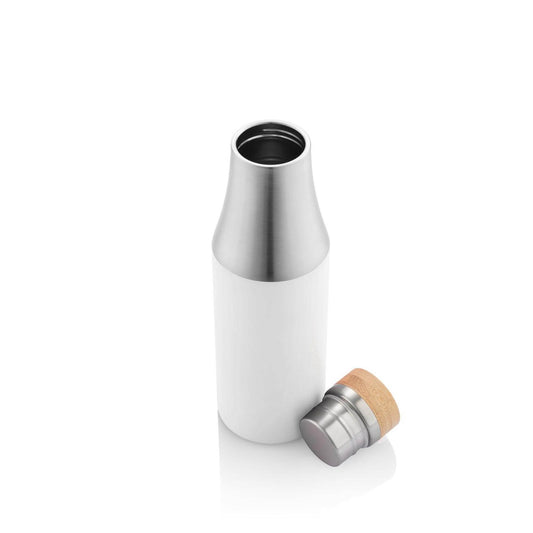 BUY INSULATED WATER BOTTLE WHITE COLOR IN QATAR | HOME DELIVERY ON ALL ORDERS ALL OVER QATAR FROM BRANDSCAPE.SHOP