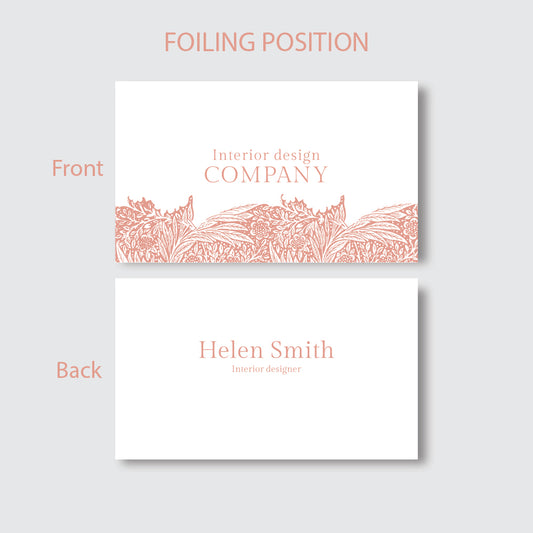 BUY BURGUNDY & FOIL TEXTURED PREMIUM BUSINESS CARD IN QATAR | HOME DELIVERY ON ALL ORDERS ALL OVER QATAR FROM BRANDSCAPE.SHOP