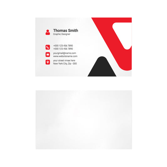 BUY RED & BLACK BUSINESS CARD IN QATAR | HOME DELIVERY ON ALL ORDERS ALL OVER QATAR FROM BRANDSCAPE.SHOP