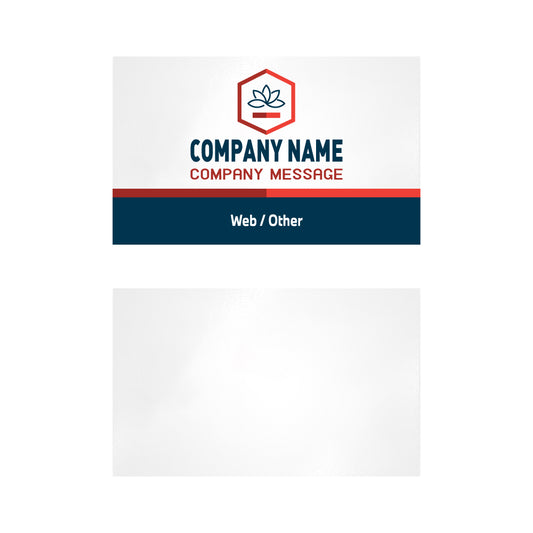 BUY BLUE & RED BUSINESS CARD IN QATAR | HOME DELIVERY ON ALL ORDERS ALL OVER QATAR FROM BRANDSCAPE.SHOP