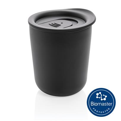 BUY ANTI-MICROBIAL COFFEE TUMBLER BLACK  IN QATAR | HOME DELIVERY ON ALL ORDERS ALL OVER QATAR FROM BRANDSCAPE.SHOP