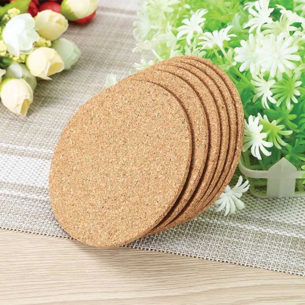 BUY ECO-FRIENDLY CORK TEA COASTERS IN QATAR | HOME DELIVERY ON ALL ORDERS ALL OVER QATAR FROM BRANDSCAPE.SHOP