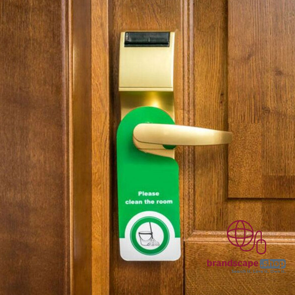 BUY CUSTOM DOOR HANGER IN QATAR | HOME DELIVERY ON ALL ORDERS ALL OVER QATAR FROM BRANDSCAPE.SHOP