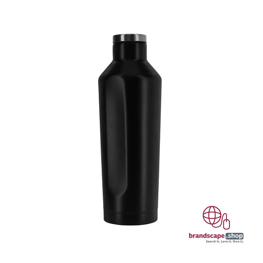 BUY GALATI DOUBLE WALL STAINLESS  STEEL WATER BOTTLE  450ML BLACK IN QATAR | HOME DELIVERY ON ALL ORDERS ALL OVER QATAR FROM BRANDSCAPE.SHOP