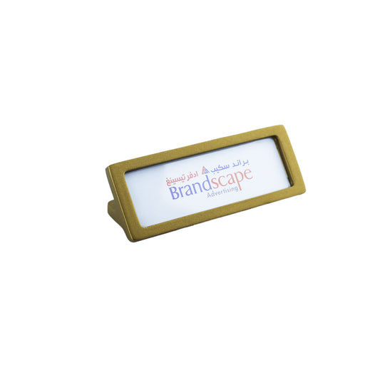 BUY ALUMINIUM DESK NAME PLATES IN QATAR | HOME DELIVERY ON ALL ORDERS ALL OVER QATAR FROM BRANDSCAPE.SHOP