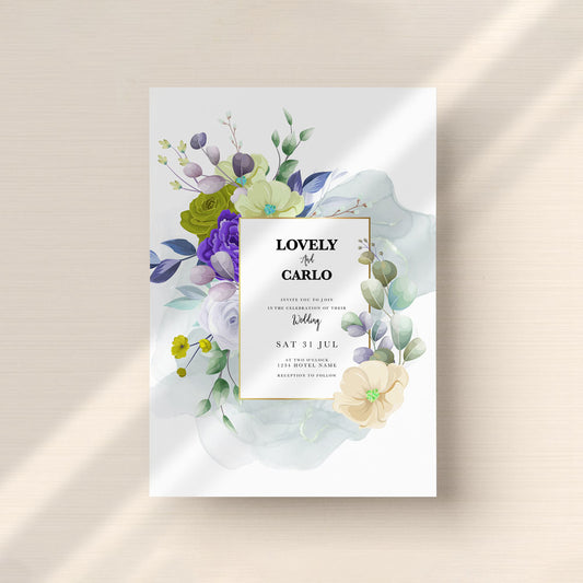 BUY FLORAL INVITATION CARDS IN QATAR | HOME DELIVERY ON ALL ORDERS ALL OVER QATAR FROM BRANDSCAPE.SHOP