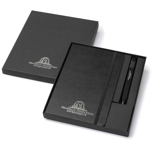 BUY NOTEBOOK AND PEN SET BLACK  IN QATAR | HOME DELIVERY ON ALL ORDERS ALL OVER QATAR FROM BRANDSCAPE.SHOP