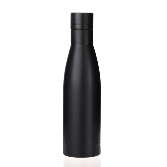 BUY COPPER VACUUM INSULATED WATER BOTTLE BLACK COLOR  IN QATAR | HOME DELIVERY ON ALL ORDERS ALL OVER QATAR FROM BRANDSCAPE.SHOP