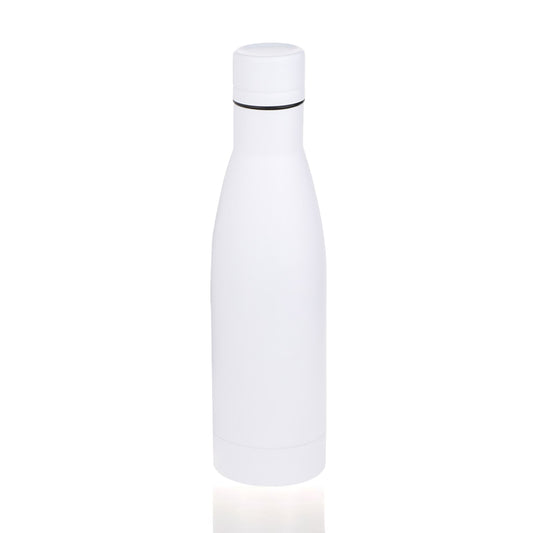 BUY COPPER VACUUM INSULATED WATER BOTTLE WHITE COLOR  IN QATAR | HOME DELIVERY ON ALL ORDERS ALL OVER QATAR FROM BRANDSCAPE.SHOP