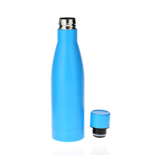 BUY COPPER VACUUM INSULATED WATER BOTTLE AQUA BLUE IN QATAR | HOME DELIVERY ON ALL ORDERS ALL OVER QATAR FROM BRANDSCAPE.SHOP