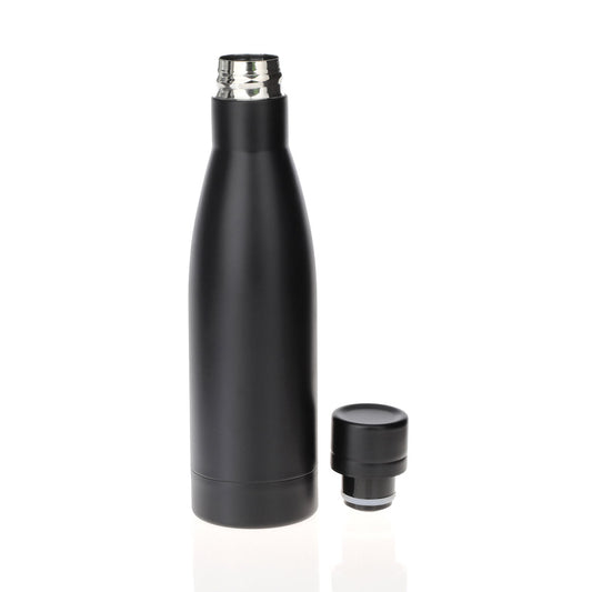 BUY COPPER VACUUM INSULATED WATER BOTTLE BLACK COLOR IN QATAR | HOME DELIVERY ON ALL ORDERS ALL OVER QATAR FROM BRANDSCAPE.SHOP