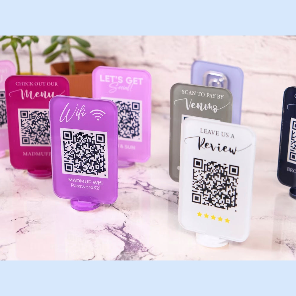 BUY CIRCLE BASE QR CODE CARD IN QATAR | HOME DELIVERY ON ALL ORDERS ALL OVER QATAR FROM BRANDSCAPE.SHOP