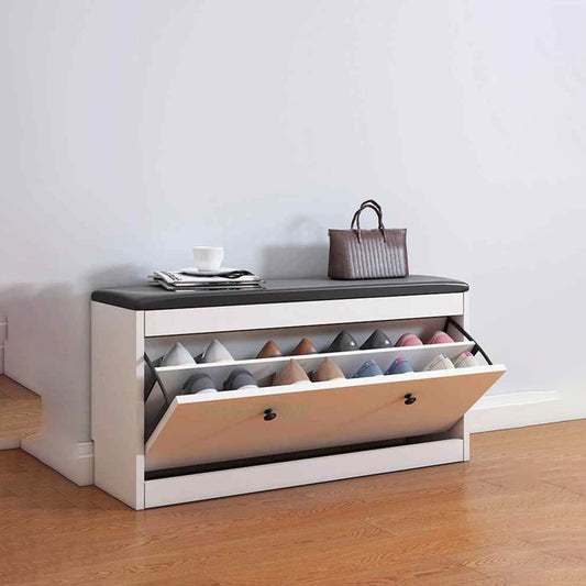 BUY FOLDABLE SHOE RACK WHITE  IN QATAR | HOME DELIVERY ON ALL ORDERS ALL OVER QATAR FROM BRANDSCAPE.SHOP