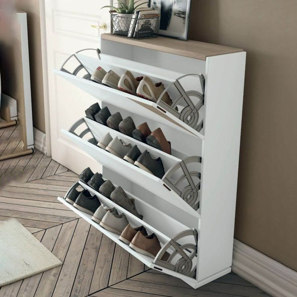 BUY FOLDABLE SHOE RACK WHITE COLOR IN QATAR | HOME DELIVERY ON ALL ORDERS ALL OVER QATAR FROM BRANDSCAPE.SHOP