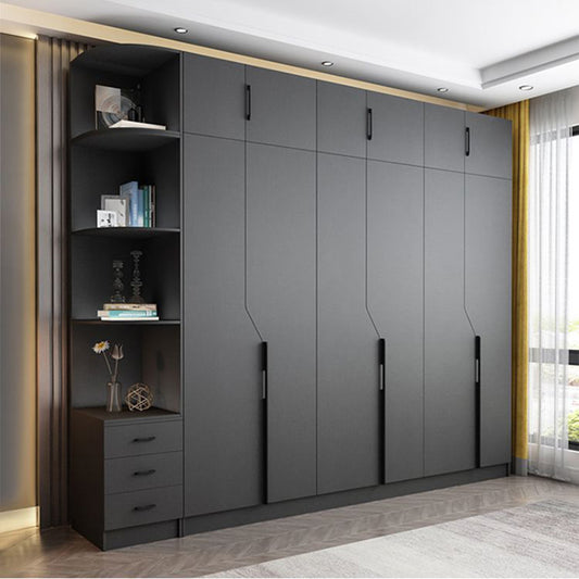 BUY MATTE BLACK PAINTED WARDROBE IN QATAR | HOME DELIVERY ON ALL ORDERS ALL OVER QATAR FROM BRANDSCAPE.SHOP