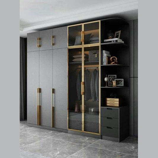 BUY CLEAR GLASS DRAWER WARDROBE BLACK COLOR IN QATAR | HOME DELIVERY ON ALL ORDERS ALL OVER QATAR FROM BRANDSCAPE.SHOP