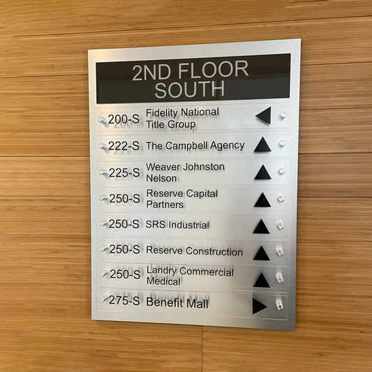 BUY WAY FINDING SIGNAGE IN QATAR | HOME DELIVERY ON ALL ORDERS ALL OVER QATARΒ FROMΒ BRANDSCAPE.SHOP