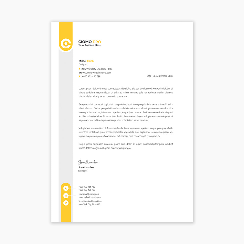 BUY MODERN LINES LETTERHEAD IN QATAR | HOME DELIVERY ON ALL ORDERS ALL OVER QATAR FROM BRANDSCAPE.SHOP