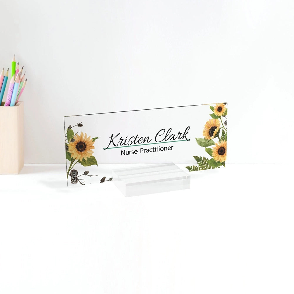 BUY WOOD BASE DESK NAME PLATES IN QATAR | HOME DELIVERY ON ALL ORDERS ALL OVER QATAR FROM BRANDSCAPE.SHOP