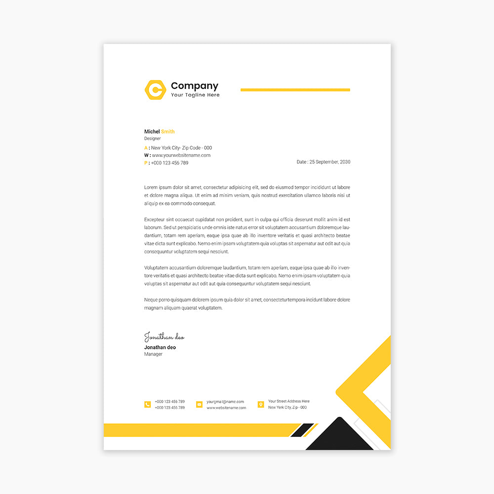 BUY CORPORATE REFLECTIONS LETTERHEAD IN QATAR | HOME DELIVERY ON ALL ORDERS ALL OVER QATAR FROM BRANDSCAPE.SHOP