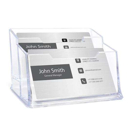 BUY ACRYLIC CARD HOLDER IN QATAR | HOME DELIVERY ON ALL ORDERS ALL OVER QATAR FROM BRANDSCAPE.SHOP