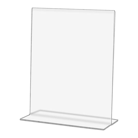 BUY ACRYLIC TWO-SIDED VERTICAL DISPLAY STAND IN QATAR | HOME DELIVERY ON ALL ORDERS ALL OVER QATAR FROM BRANDSCAPE.SHOP