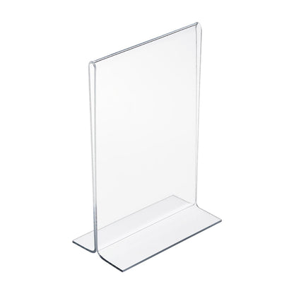 BUY ACRYLIC TWO-SIDED VERTICAL DISPLAY STAND IN QATAR | HOME DELIVERY ON ALL ORDERS ALL OVER QATAR FROM BRANDSCAPE.SHOP