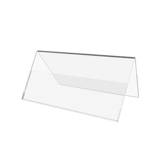 BUY ACRYLIC DOUBLE-SIDE TENT CARD IN QATAR | HOME DELIVERY ON ALL ORDERS ALL OVER QATAR FROM BRANDSCAPE.SHOP