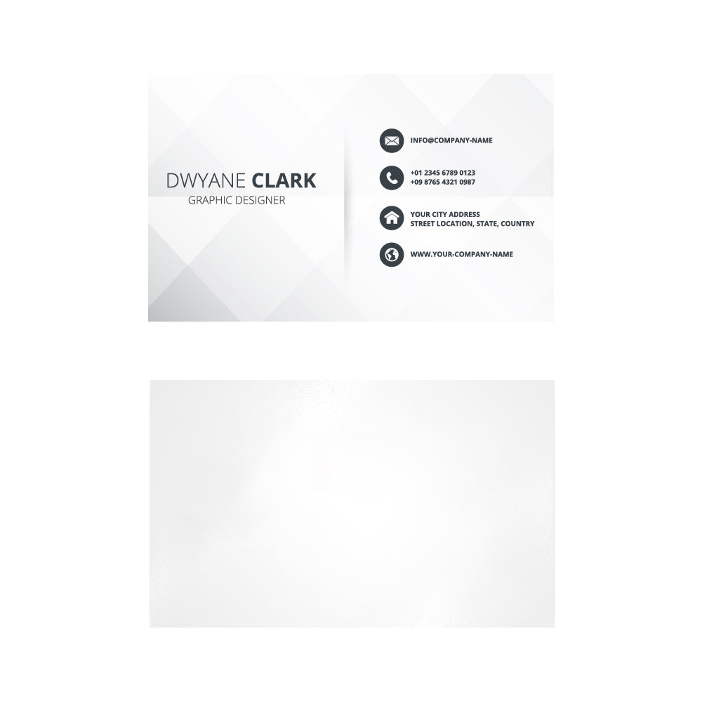 BUY GREY & WHITE BUSINESS CARD IN QATAR | HOME DELIVERY ON ALL ORDERS ALL OVER QATAR FROM BRANDSCAPE.SHOP