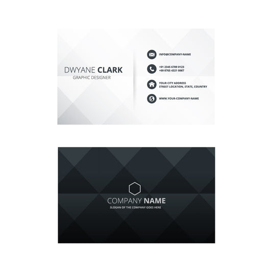 BUY GREY & WHITE BUSINESS CARD IN QATAR | HOME DELIVERY ON ALL ORDERS ALL OVER QATAR FROM BRANDSCAPE.SHOP