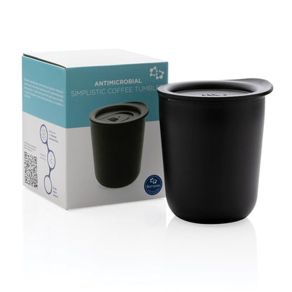 BUY ANTI-MICROBIAL COFFEE TUMBLER BLACK  IN QATAR | HOME DELIVERY ON ALL ORDERS ALL OVER QATAR FROM BRANDSCAPE.SHOP