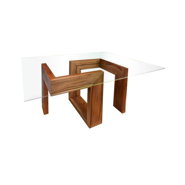 BUY GLASS COFFEE TABLE WITH TANGLED BASE IN QATAR | HOME DELIVERY ON ALL ORDERS ALL OVER QATAR FROM BRANDSCAPE.SHOP