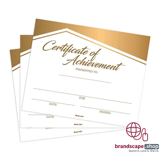 BUY CUSTOM CERTIFICATE IN QATAR | HOME DELIVERY ON ALL ORDERS ALL OVER QATAR FROM BRANDSCAPE.SHOP