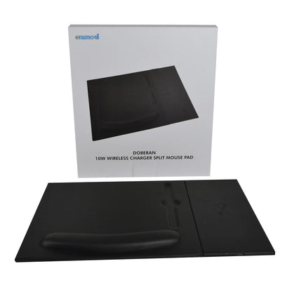 BUY WIRELESS CHARGER MOUSEPAD BLACK COLOR  IN QATAR | HOME DELIVERY ON ALL ORDERS ALL OVER QATAR FROM BRANDSCAPE.SHOP