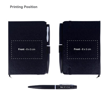 BUY CUSTOM NOTEBOOK WITH PEN IN QATAR | HOME DELIVERY ON ALL ORDERS ALL OVER QATAR FROM BRANDSCAPE.SHOP