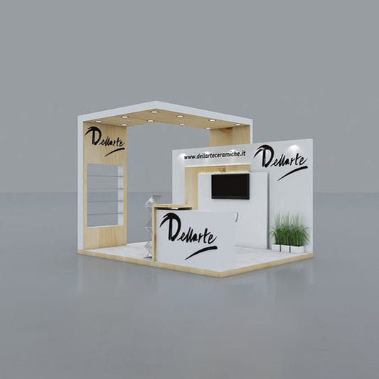 BUY WHITE COLOR EXHIBITION STANDS IN QATAR | HOME DELIVERY ON ALL ORDERS ALL OVER QATAR FROM BRANDSCAPE.SHOP