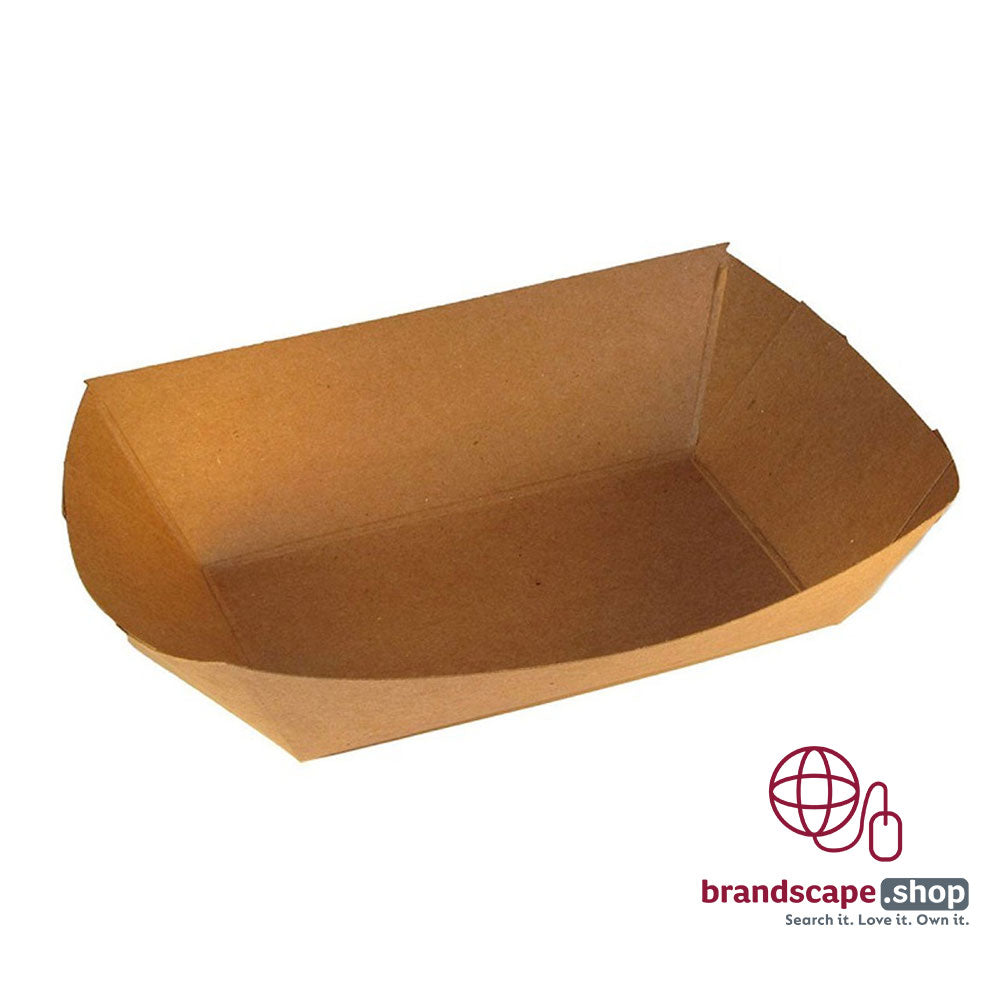 BUY PAPER KRAFT FOOD TRAY IN QATAR | HOME DELIVERY ON ALL ORDERS ALL OVER QATAR FROM BRANDSCAPE.SHOP