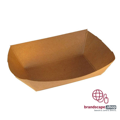 BUY PAPER KRAFT FOOD TRAY IN QATAR | HOME DELIVERY ON ALL ORDERS ALL OVER QATAR FROM BRANDSCAPE.SHOP