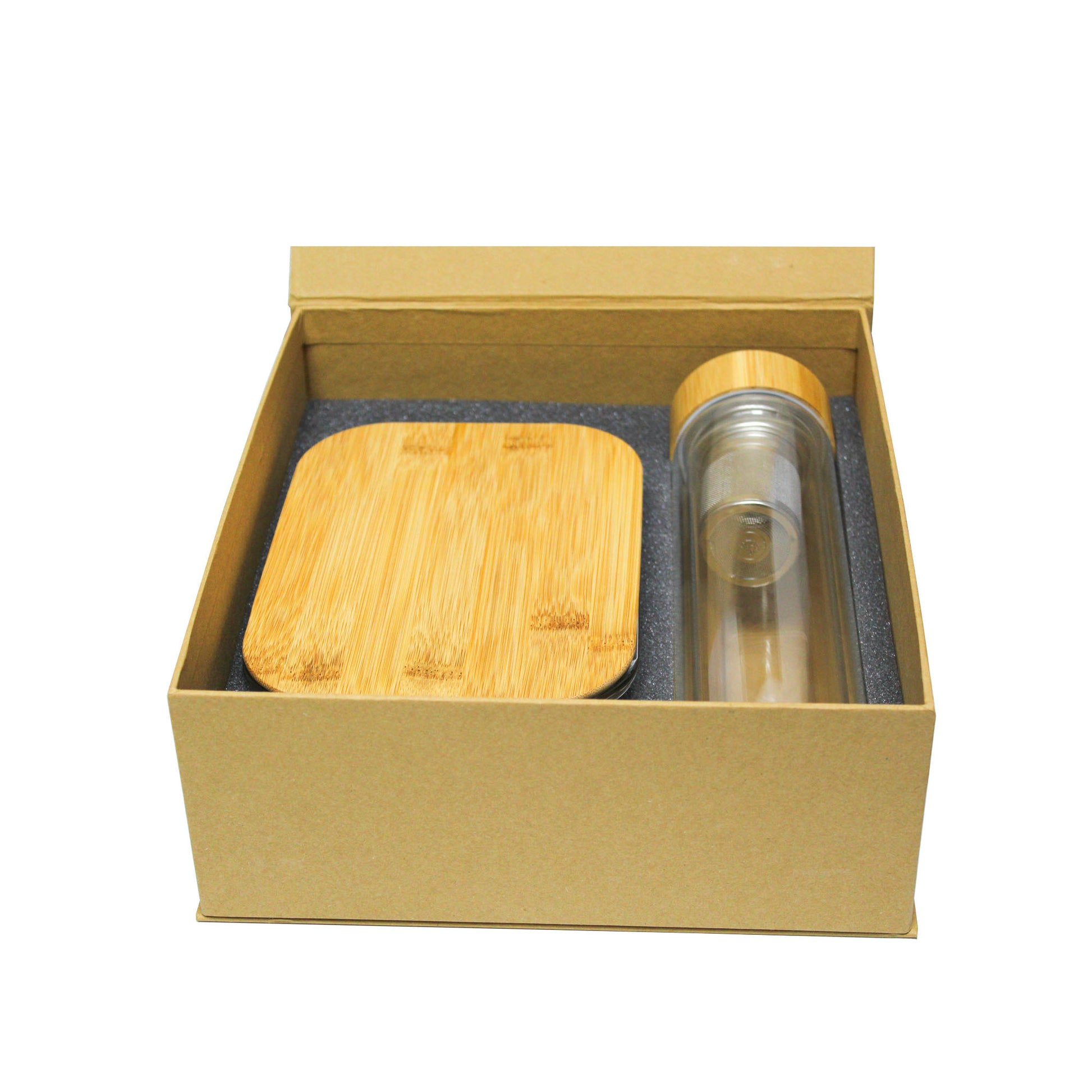 BUY ECO- FRIENDLY LUNCH BOX WITH GLASS BOTTLE IN QATAR | HOME DELIVERY ON ALL ORDERS ALL OVER QATAR FROM BRANDSCAPE.SHOP