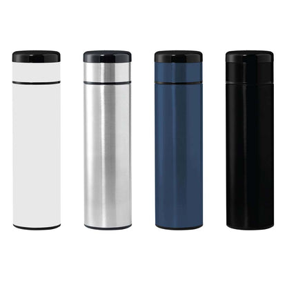 BUY STAINLESS STEEL FLASK WITH TEMPERATURE DISPLAY LID IN QATAR | HOME DELIVERY ON ALL ORDERS ALL OVER QATAR FROM BRANDSCAPE.SHOP