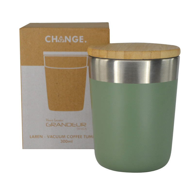 BUY GREEN MUG WITH BAMBOO LID IN QATAR | HOME DELIVERY ON ALL ORDERS ALL OVER QATAR FROM BRANDSCAPE.SHOP