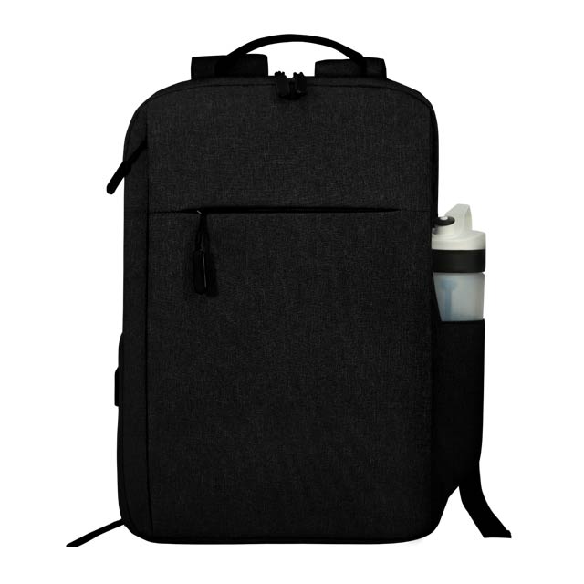 BUY BLACK ANTI-BACTERIAL BACKPACK IN QATAR | HOME DELIVERY ON ALL ORDERS ALL OVER QATAR FROM BRANDSCAPE.SHOP