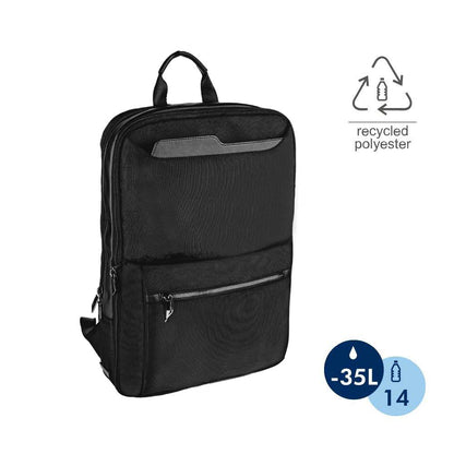 BUY EXTRA ZIPPER LAPTOP BACKPACK BLACK  IN QATAR | HOME DELIVERY ON ALL ORDERS ALL OVER QATAR FROM BRANDSCAPE.SHOP