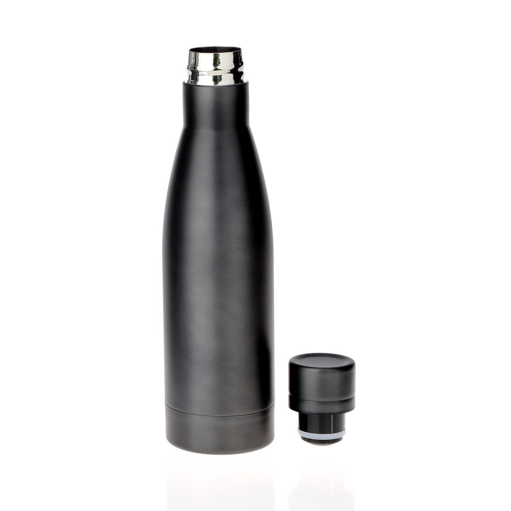 BUY COPPER VACUUM INSULATED WATER BOTTLE TITANIUM COLOR  IN QATAR | HOME DELIVERY ON ALL ORDERS ALL OVER QATAR FROM BRANDSCAPE.SHOP