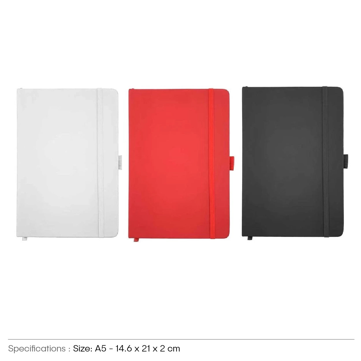 BUY PU LEATHER NOTEBOOK WITH PEN HOLDER IN QATAR | HOME DELIVERY ON ALL ORDERS ALL OVER QATAR FROM BRANDSCAPE.SHOP